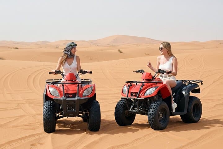 Dune Bashing in Dubai Lahbab Desert – 4WD, Sandboarding & Optional ATV photo 6