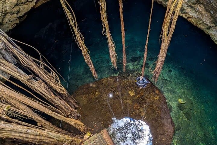 Cenotes and Caves: Quick Getaway Cave Expedition & Cenote Swim from Merida