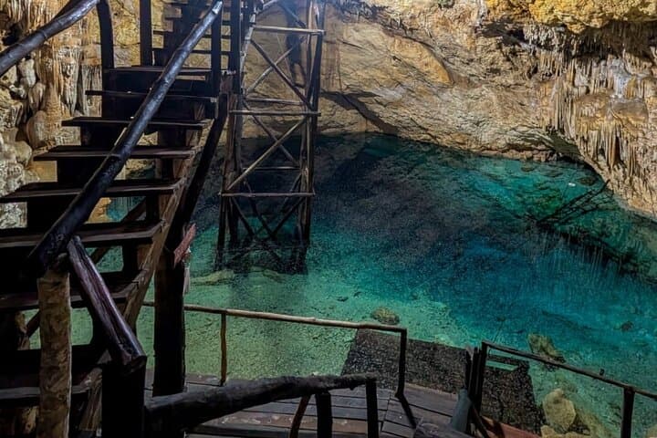 Cenotes and Caves: Quick Getaway Cave Expedition & Cenote Swim from Merida photo 3