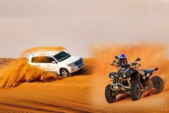 Dubai Red Dunes Desert Safari: ATV, Dune Bashing, Camel Ride & BBQ photo 2