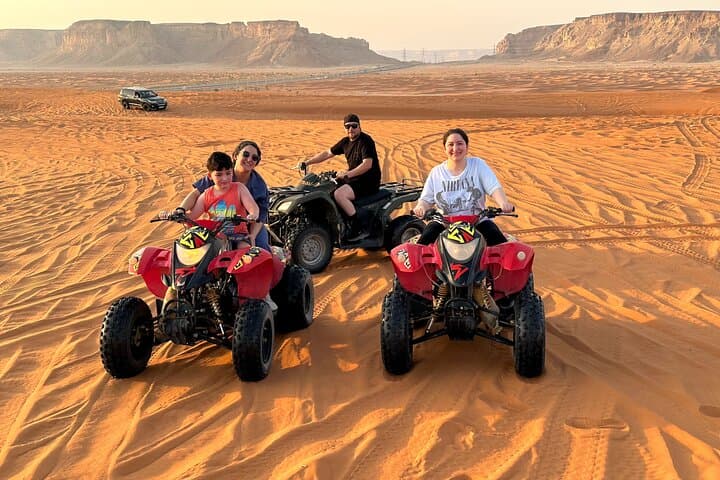 Riyadh Red Dunes Safari: ATV Riding, Dune Bashing, Sandboarding & Camel Ride photo 2