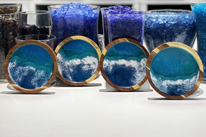 Siesta Key Resin Coaster Workshop — DIY Epoxy Coaster Class in Sarasota photo 3