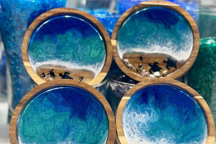 Siesta Key Resin Coaster Workshop — DIY Epoxy Coaster Class in Sarasota