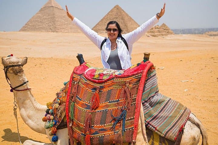 Ultimate VIP Giza, Saqqara & Memphis Tour with Camel Ride and Pyramid Interior Access
