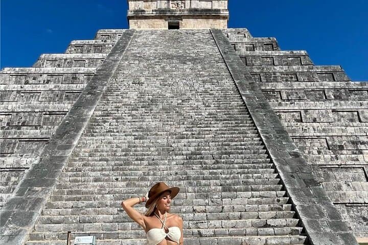 Chichén Itzá & Cenotes Day Tour from Tulum — Kukulkán, Ik Kil, Hubiku & Valladolid photo 3