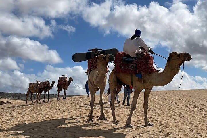 Timlalin Dunes: Camel Ride, Quad Biking & Sandboarding Near Agadir