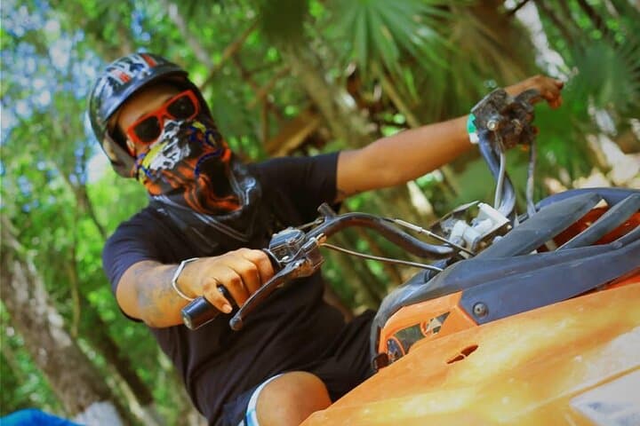 Jungle Kingdom: Zipline, Single ATV & Cenote Swim from Cancun photo 6