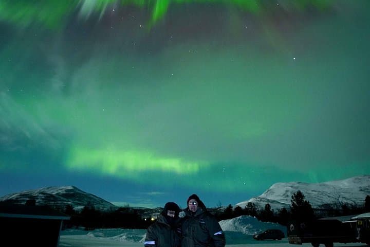 Northern Lights Minibus Hunt to Abisko National Park — Kiruna Aurora Tour Guide photo 2