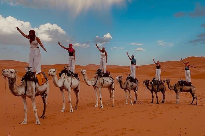 Sahara Nights: Merzouga Camel Ride & Overnight in Erg Chebbi Dunes