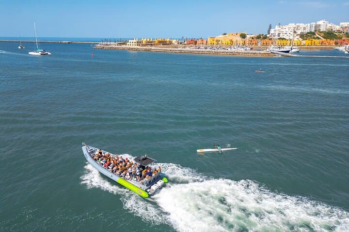 Portimão to Benagil Adrenaline Wave: 90-Minute Speedboat Cave Tour in the Algarve photo 4