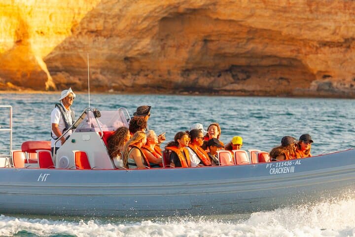 Portimão to Benagil Adrenaline Wave: 90-Minute Speedboat Cave Tour in the Algarve photo 2
