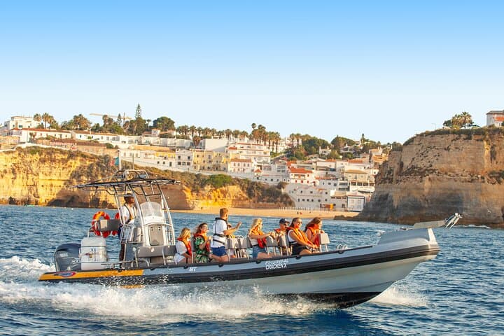 Portimão to Benagil: Private RIB Caves Circuit & Algarve Coast Sightseeing photo 6