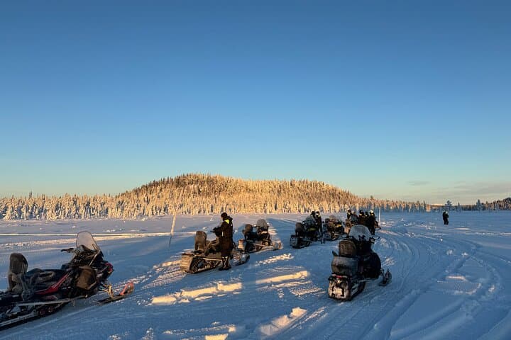 Explore Swedish Lapland: Snowmobile Adventure in Kiruna's Arctic Wilderness photo 4