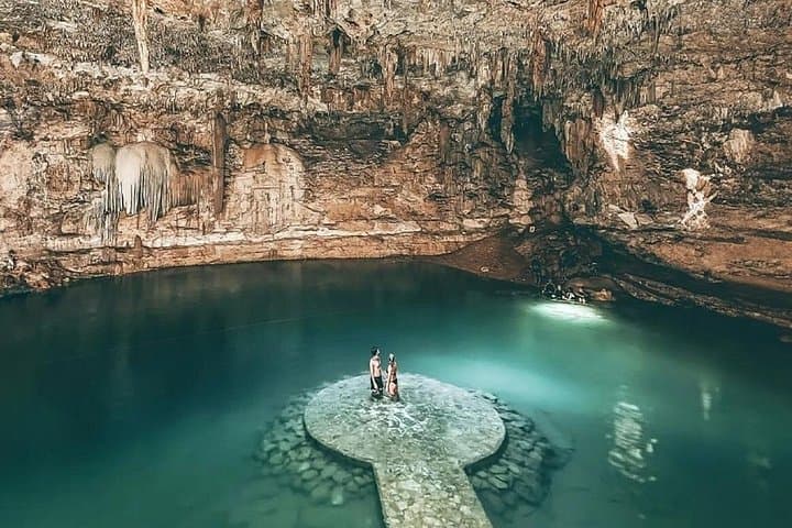 Day Trip from Mérida to Valladolid: Swim Cenotes Suytun & Oxman with Hacienda Lunch photo 3