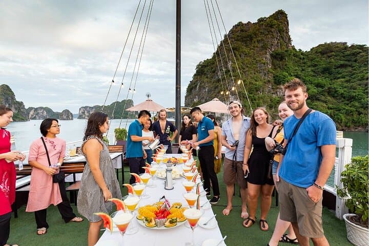 Off-Beat Bai Tu Long Bay: 2-Day Overnight Cruise through Quiet Karst Islands photo 5