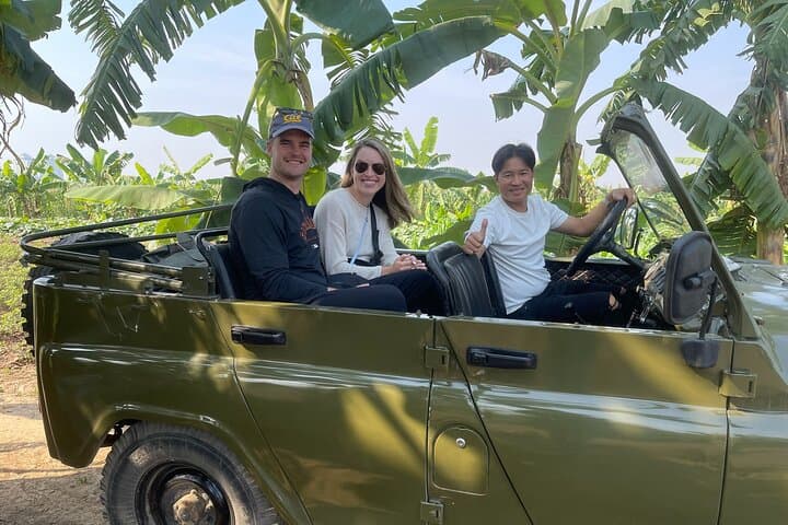 Hanoi Jeep & Walking Tour — Half-Day Vintage Jeep Through Hidden Alleys and Lakes