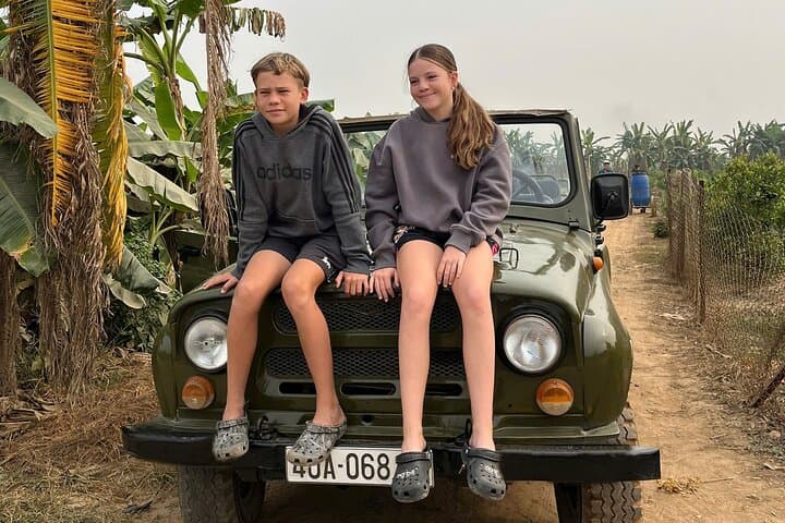 Hanoi Jeep & Walking Tour — Half-Day Vintage Jeep Through Hidden Alleys and Lakes photo 5