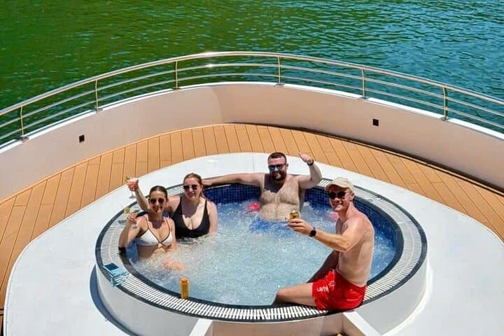 Lan Ha Bay Luxury Day Cruise from Cat Ba: Kayak, Swim & Bike to Viet Hai photo 6