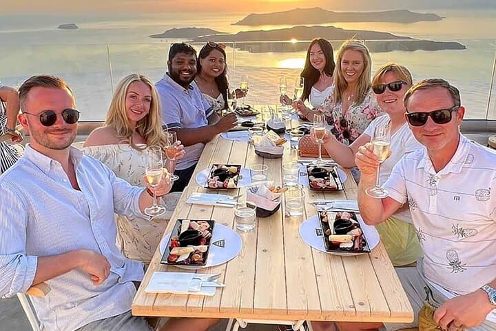 Santorini Wine Adventure: 12 Tastings, Tapas & Sunset Tour