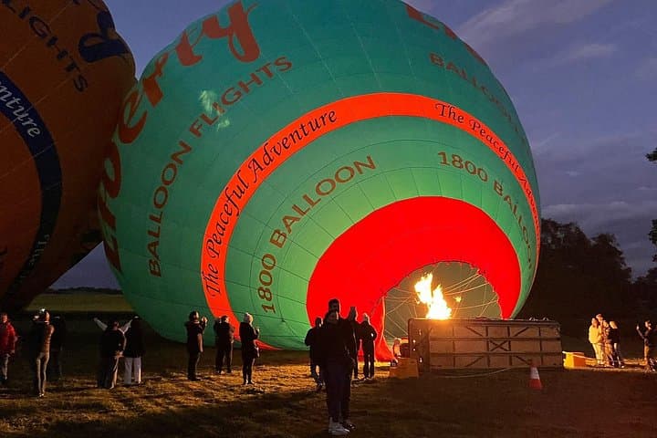 Sunrise Hot-Air Balloon Over Yarra Valley with Breakfast at Rochford photo 3
