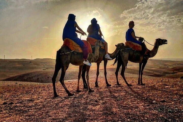 Agafay Desert Quad Bike and Camel Ride with Sunset Dinner Show from Marrakech photo 5