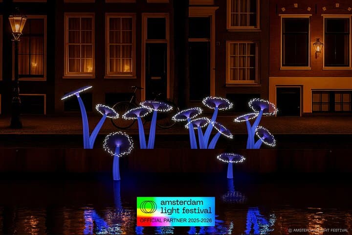 Amsterdam Light Festival Canal Cruise — Unlimited Drinks & Bite Option photo 4