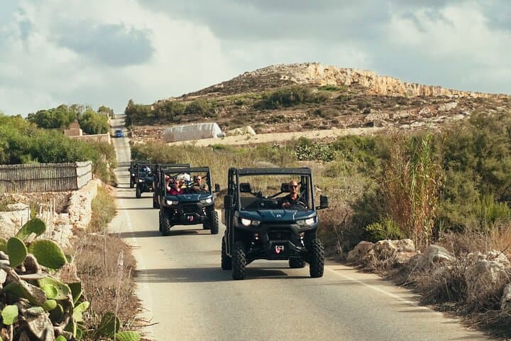 Gozo Full-Day UTV Tour with Private Boat Transfer: Temples, Cliffs & Swim Stops