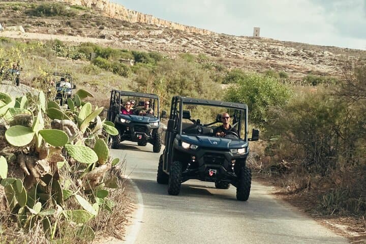 Gozo Full-Day UTV Tour with Private Boat Transfer: Temples, Cliffs & Swim Stops photo 2