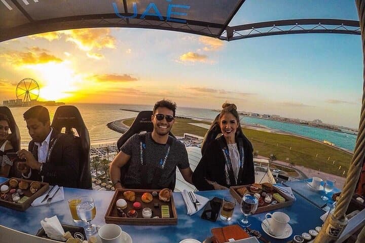 Dinner in the Sky Dubai: 50m Aerial Fine-Dining Experience with Transfers photo 6