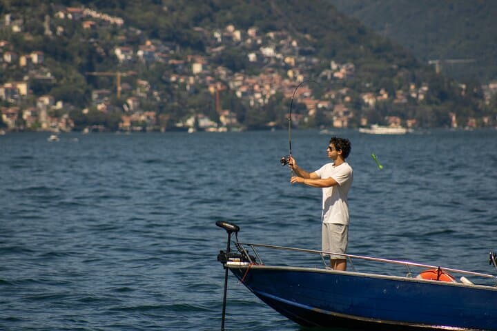 Lake Como Private Fishing: Half- or Full-Day Guided Boat Trip