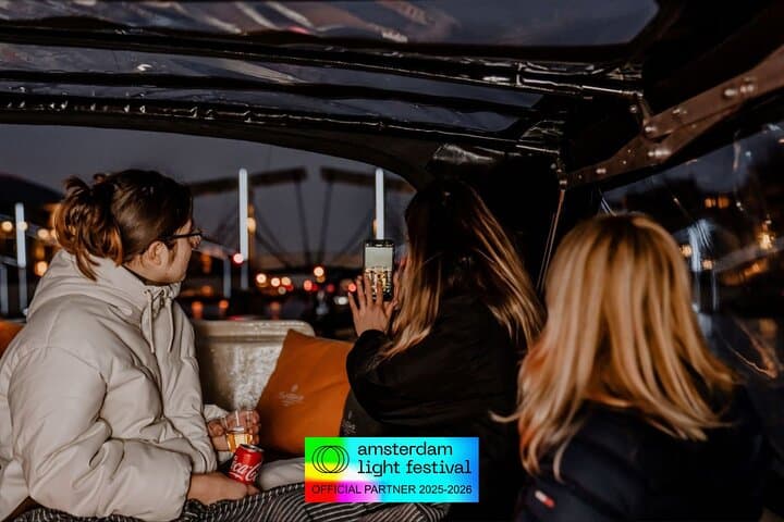 Amsterdam Light Festival Canal Cruise — Unlimited Drinks & Bite Option photo 6