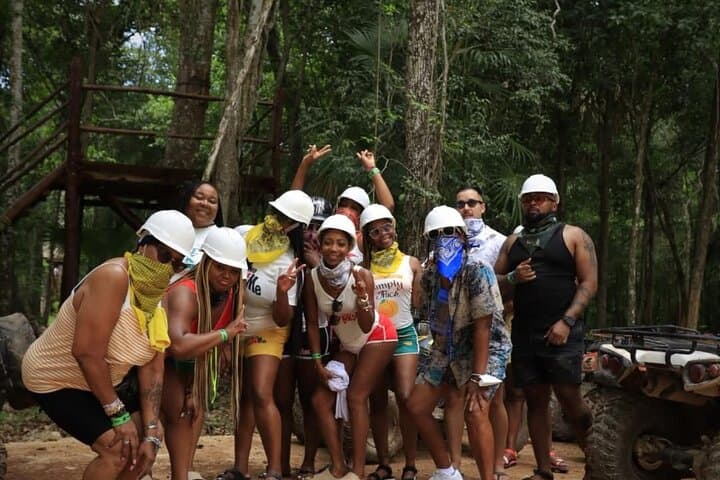 Riviera Maya Jungle: ATV, Zipline and Cenote Swim Adventure from Cancún photo 3