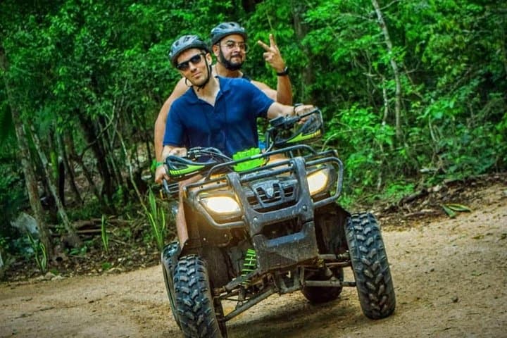 Riviera Maya ATV, Cenote Swim & 4-Zipline Adventure from Cancun photo 1