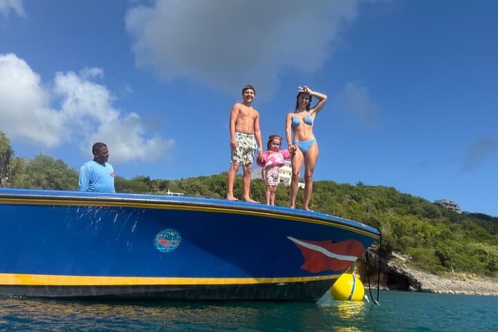 Private 4-Hour Snorkel & Sightseeing Charter in Anguilla — Jump the Rock & Prickly Pear photo 4