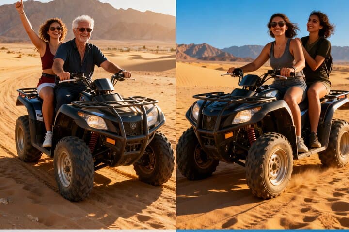Red Sea Desert ATV Safari: Quad Biking & Bedouin Tea from Sharm El Sheikh photo 3