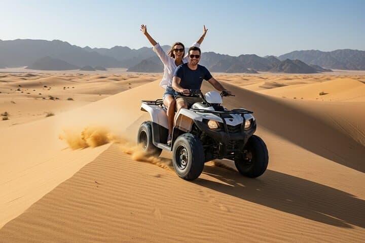 Red Sea Desert ATV Safari: Quad Biking & Bedouin Tea from Sharm El Sheikh photo 4