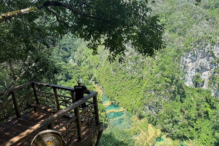 Full-Day Semuc Champey Adventure from Guatemala City — Pools, Caves & Mirador Hike