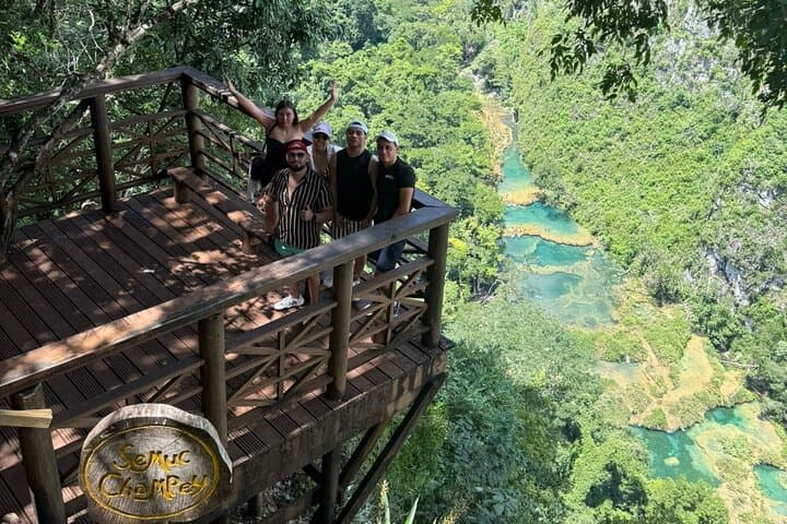 Full-Day Semuc Champey Adventure from Guatemala City — Pools, Caves & Mirador Hike photo 2