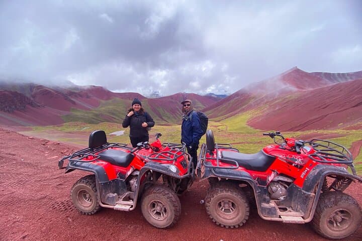 Full-Day Quad Bike to Rainbow Mountain and Red Valley from Cusco photo 4