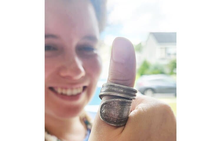 Upcycled Silverware Jewelry Workshop in Savannah — Make a Bracelet or Ring photo 5