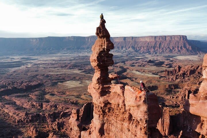 Guided Climb of Ancient Art Tower: Conquer Moab’s Iconic Desert Spire