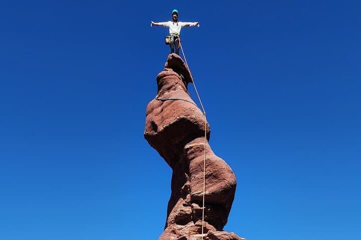 Guided Climb of Ancient Art Tower: Conquer Moab’s Iconic Desert Spire photo 3