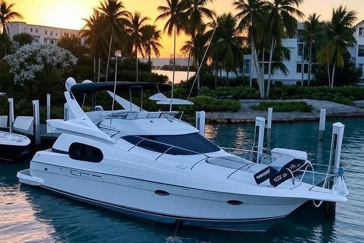 Luxury Yacht Charter in Miami: Biscayne Bay Private Cruise & Sunset Tour photo 1