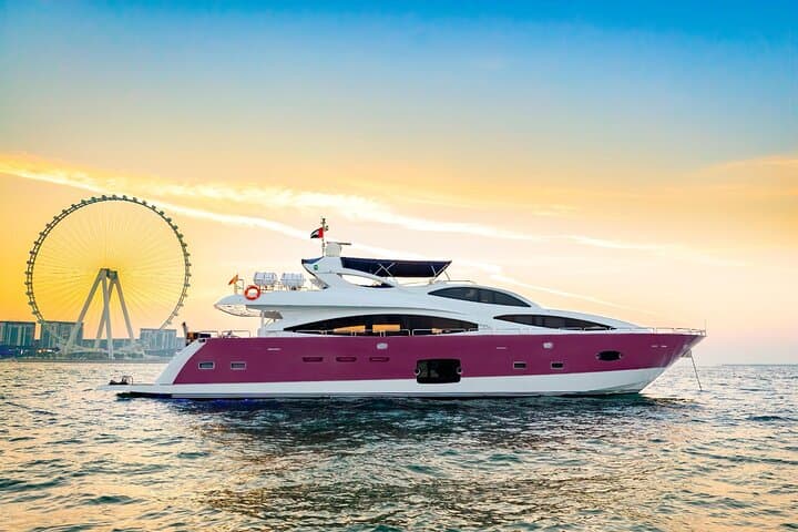 Dubai Sunset Yacht Cruise with DJ, BBQ & Unlimited Drinks photo 2