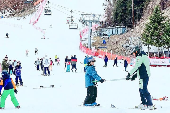 Day Trip to Elysian Gangchon Ski Resort & Eobi Ice Valley from Seoul photo 5