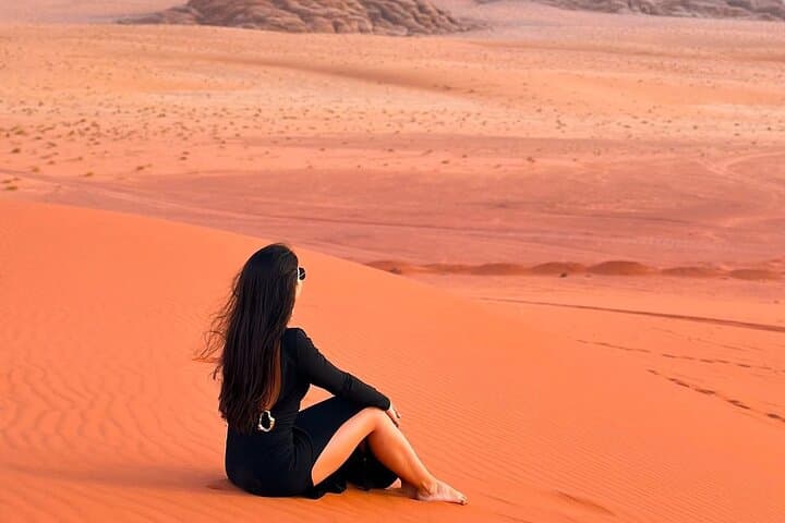 Wadi Rum Jeep Tour & Bedouin Night: 4-Hour Off-Road Adventure with Dinner photo 4