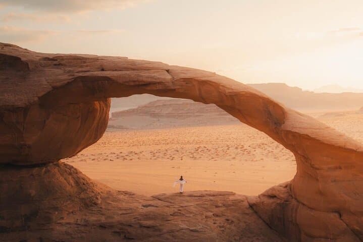 Wadi Rum Jeep Tour & Bedouin Night: 4-Hour Off-Road Adventure with Dinner photo 6