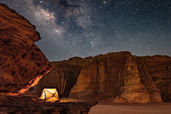 Wadi Rum Jeep Tour & Bedouin Night: 4-Hour Off-Road Adventure with Dinner