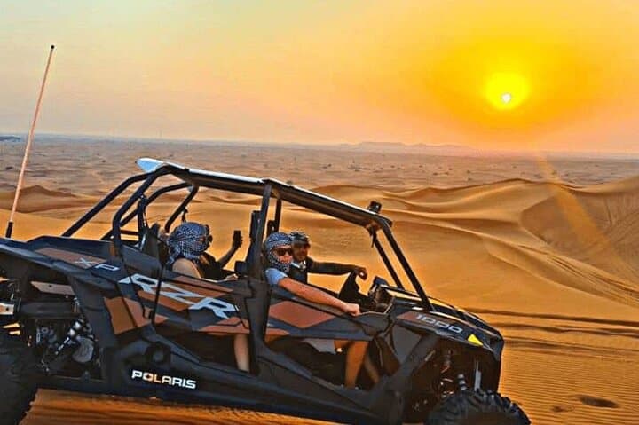 Dubai Morning Desert Safari: Dune Bashing, Sandboarding & Camel Rides