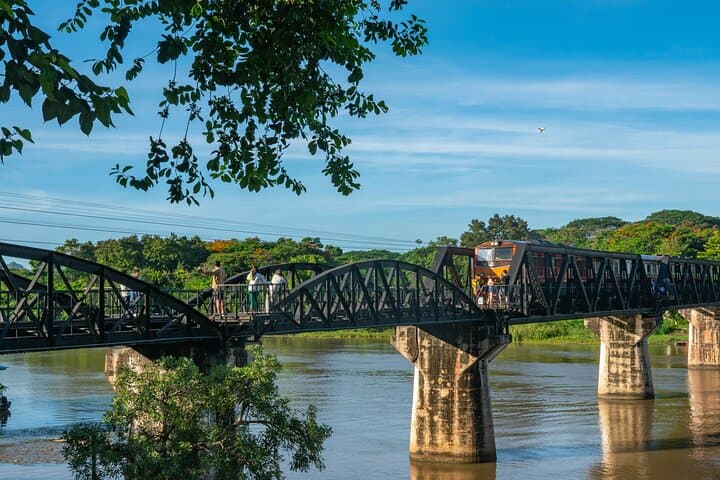 Erawan Falls & River Kwai Day Trip from Bangkok: Waterfalls, WWII History and Emerald Pools photo 3
